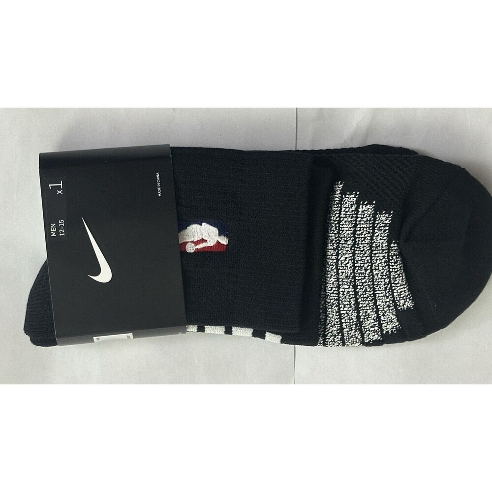 Limited Edition NEW Nike NBA Player Issued Ankle Socks, Black/White - PSK649-010
